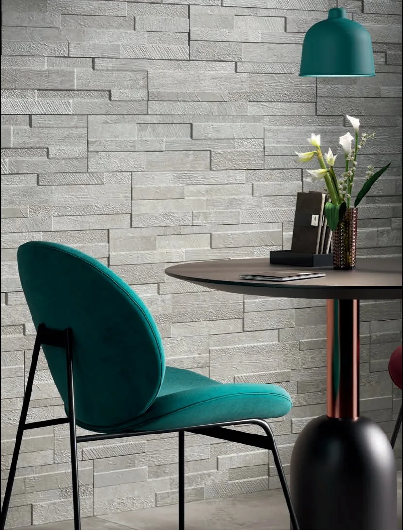 Elios Ceramica · Brooklyn Grey · Raumbeispiel