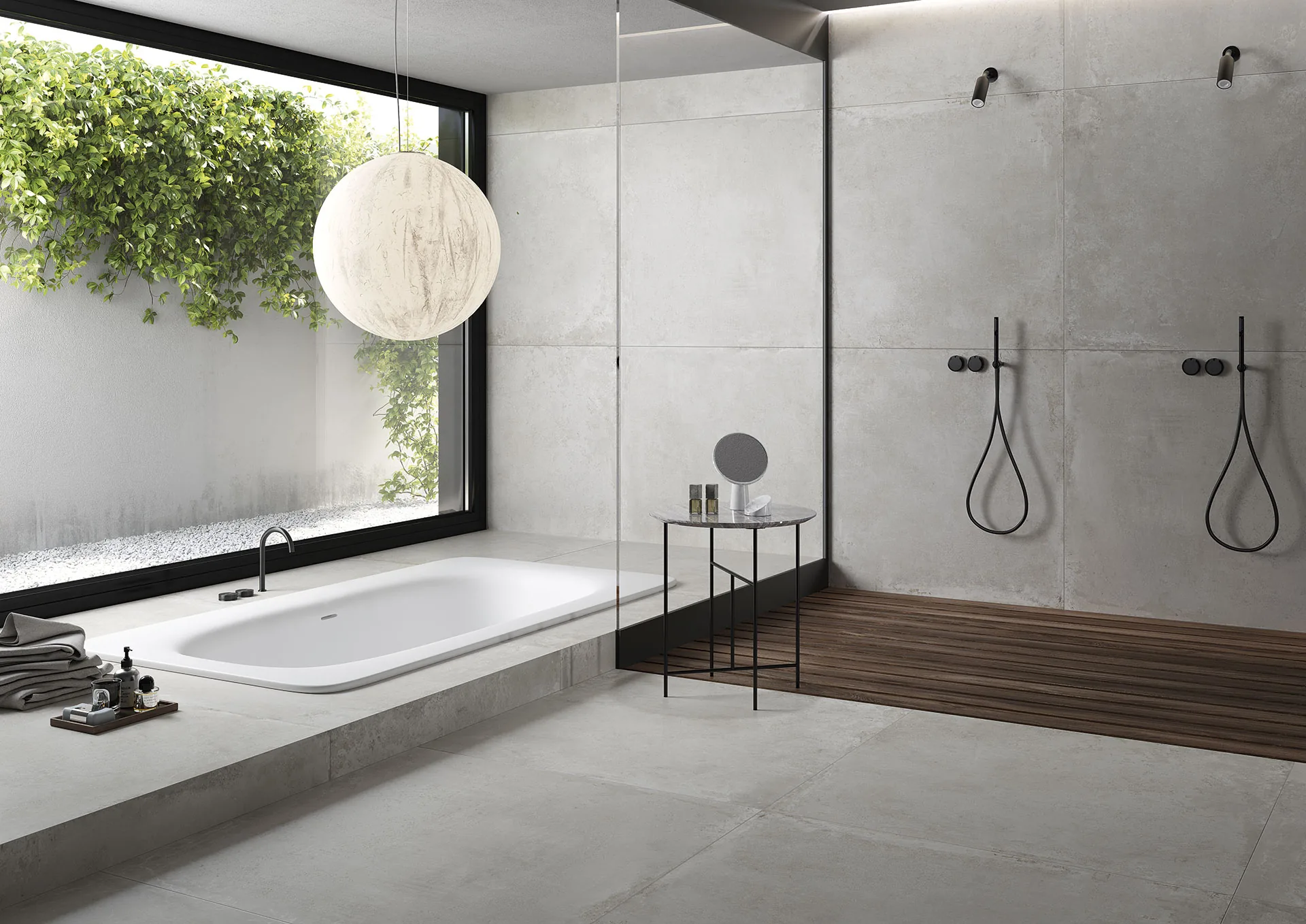 Elios Ceramica · Brooklyn Grey · Raumbeispiel