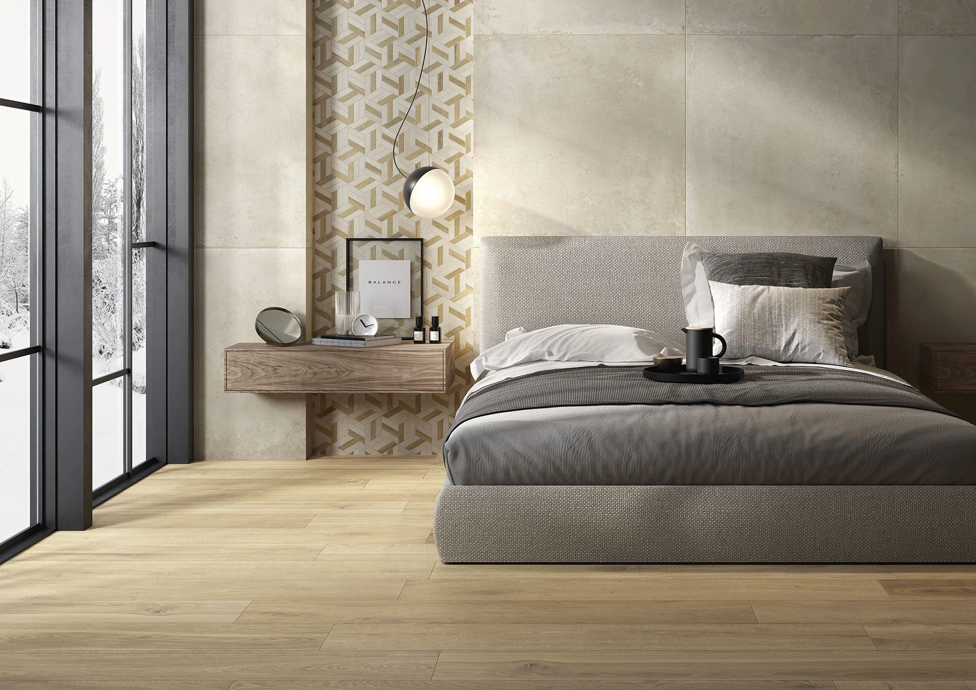 Elios Ceramica · Brooklyn Beige · Raumbeispiel