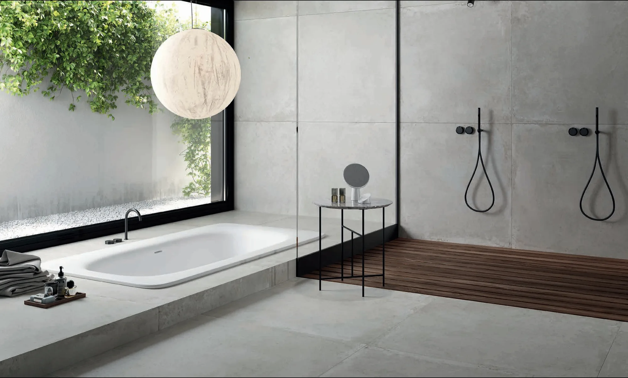 Elios Ceramica · Brooklyn Grey · Raumbeispiel