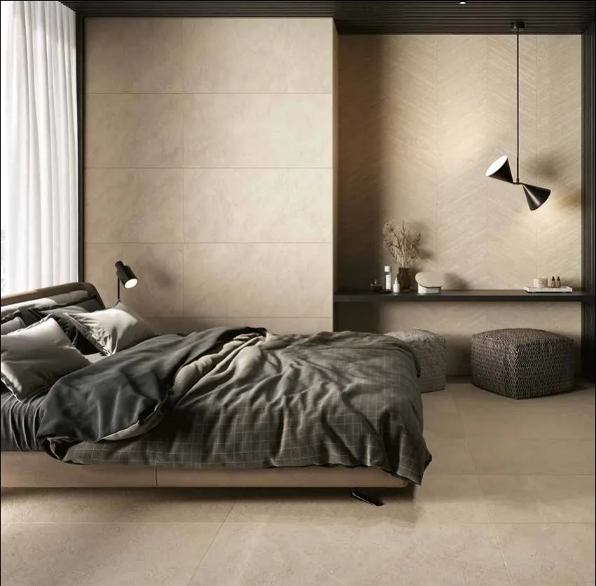 Elios Ceramica · Dolomiti Beige · Raumbeispiel