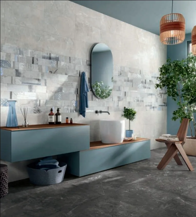 Elios Ceramica · Harmony Black · Raumbeispiel