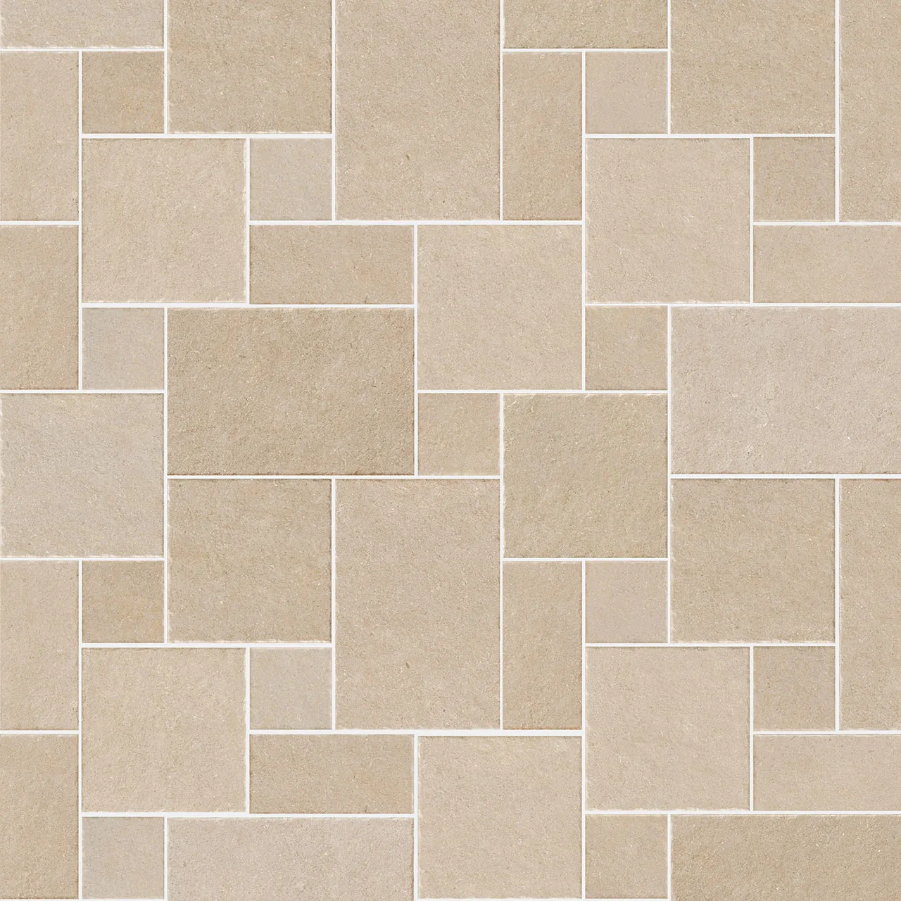 Elios Ceramica · Sedimenti Sand · Raumbeispiel