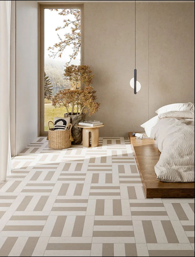 Elios Ceramica · Sedimenti Sand · Raumbeispiel
