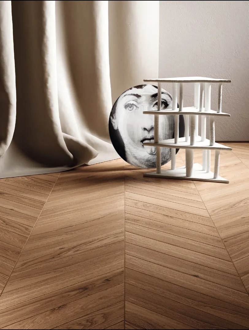 Elios Ceramica · Yosemite Amber · Raumbeispiel