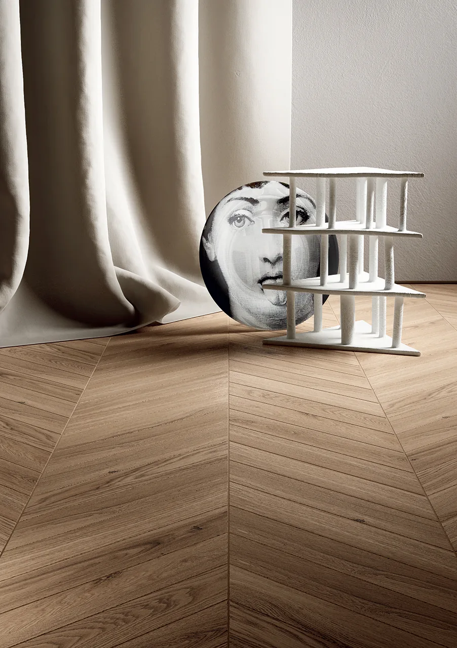 Elios Ceramica · Yosemite Amber · Raumbeispiel